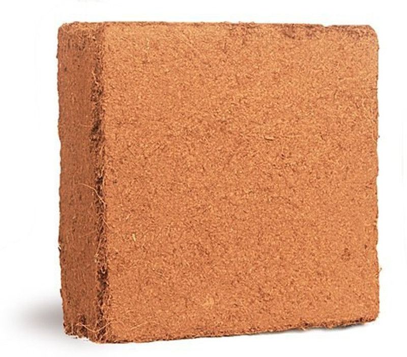 SOLATTA Cocopeat 5Kg Block for Gardening & Plants Expands Upto 75 ltr of Cocopeat Powder Manure  (4.5 kg, Powder)