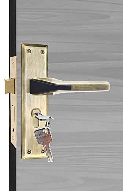 Volo Zinc Alloy Matte Door levers  (Gold)