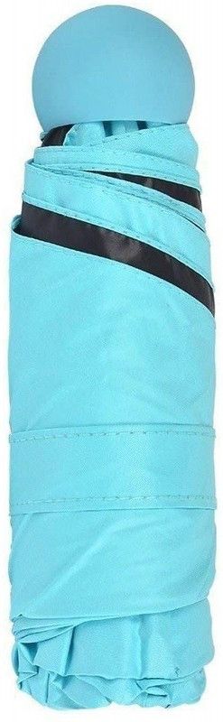 SWISS WONDER ® LAU-44 Pocket Umbrella with Lovely Capsule Case Umbrella  (Blue)