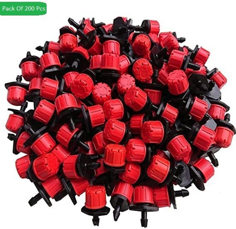 PEP SOLUTION Drip Irrigation Accessories Plant Watering Dripper Pack Of 200 Pieces Drip Irrigation Kit