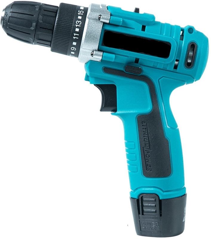 XDLB International Eletro Cordless Screwdriver Drill Machine (10 mm Left/Right, 12v with 2 Batteries) XDLB_XS4 Cordless Drill. LED Torch Variable Speed with Reverse Rotation Collated Screw Gun  (Cordless)