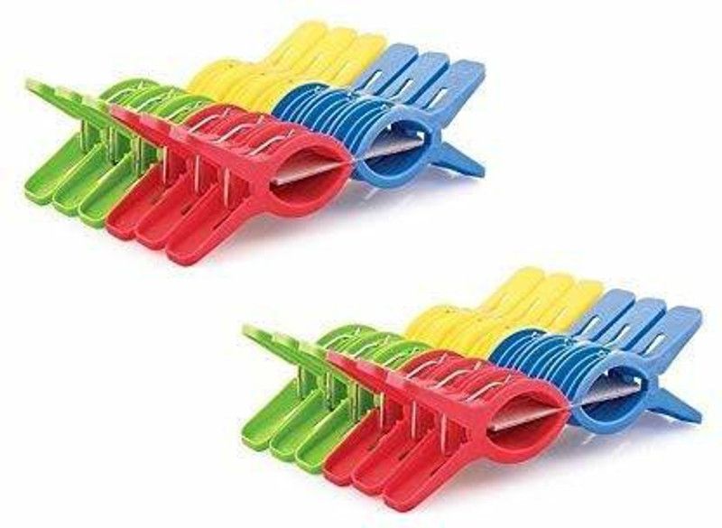 rojeno Plastic Cloth Clips  (Multicolor Pack of 24)
