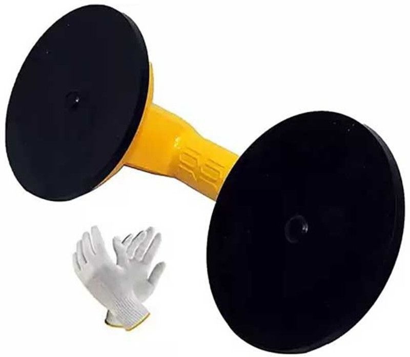 atozshop11 Double Suction Cups Glass Sucker Puller 1PC knife Cutter 1 Pair Lever Tool  (20 cm)