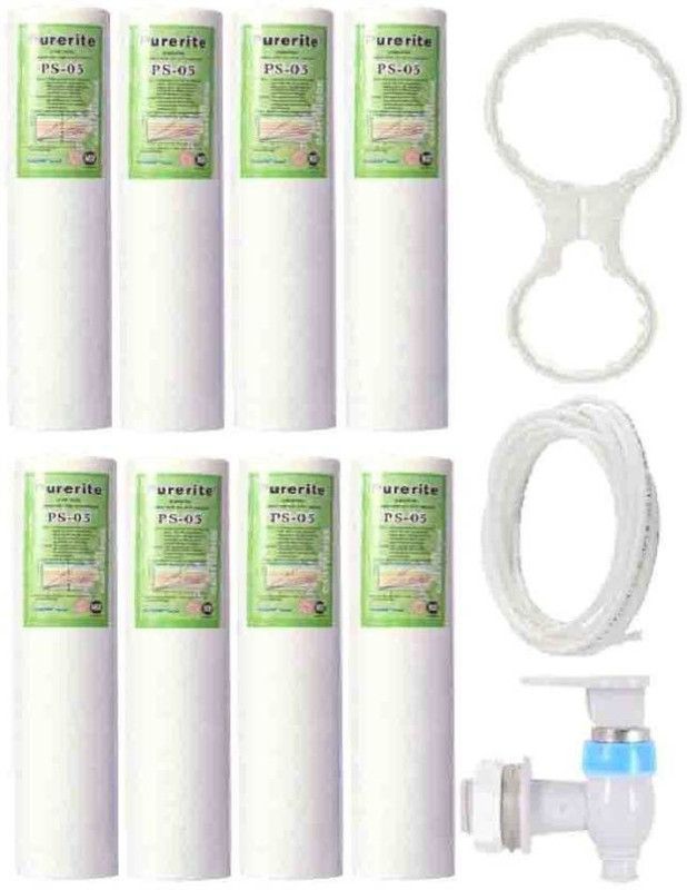 DOC RO prefilter spun pack of 8 and other acessories Solid Filter Cartridge  (0.005, Pack of 11)