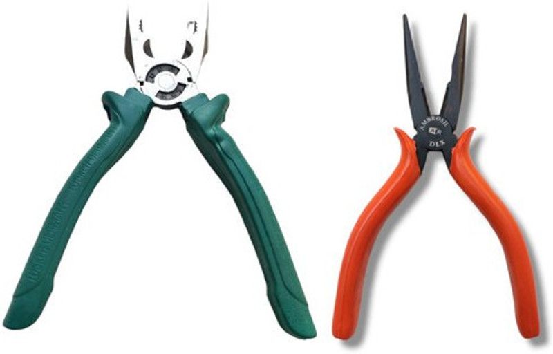 Ambrosh ATC_PLR_COMBO_01282 Lineman Plier  (Length : 7.8 inch)