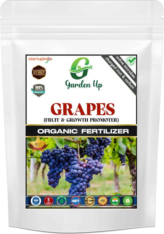 Garden up Grapes Organic Fertilizer With Fruit & Growth Promoter Fertilizer  (400 g, Powder)