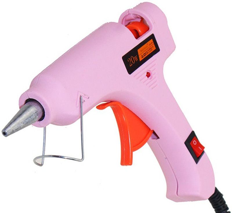 FADMAN PINK 20 WATT HOT MELT GLUE GUN AND ON OFF SWITCH AND INDICATOR Standard Temperature Corded Glue Gun  (7 mm)