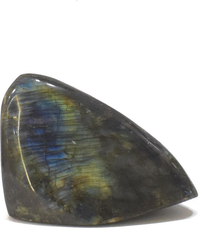 Maureen Natural Labradorite Free Foam Stone -9 Regular Asymmetrical Crystal Stone  (Beige 1 Pieces)