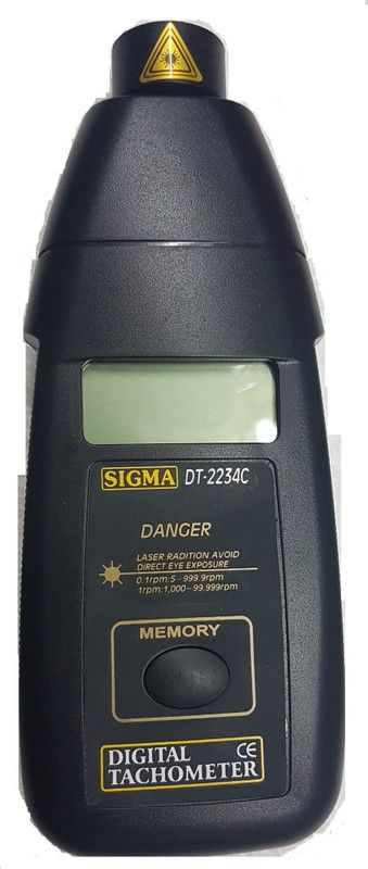 SIGMA DT-2234C Digital Tacho Meter (Non Contact Type) "SIGMA" DT2234C Non-magnetic Electronic Level  (21 cm)