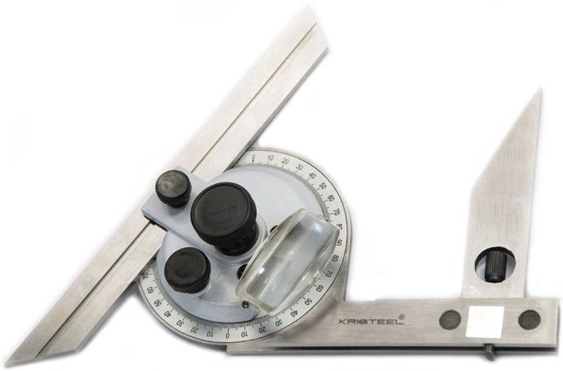 KRISTEEL UBP Universal Bevel Protractor Non-magnetic Engineer's Precision Level  (30.5 cm)