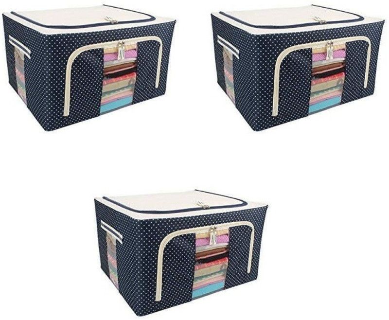 K KING Shelf Organizers  (Multicolor, Polyester, Steel)