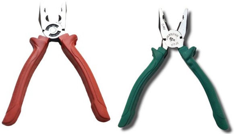 Ambrosh ATC_PLR_COMBO_00911 Lineman Plier  (Length : 7.8 inch)
