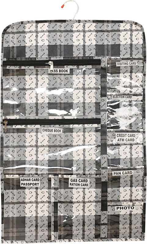 KUBER INDUSTRIES Wall Hanging Document/Card Organiser (Multi) Regular Organizer