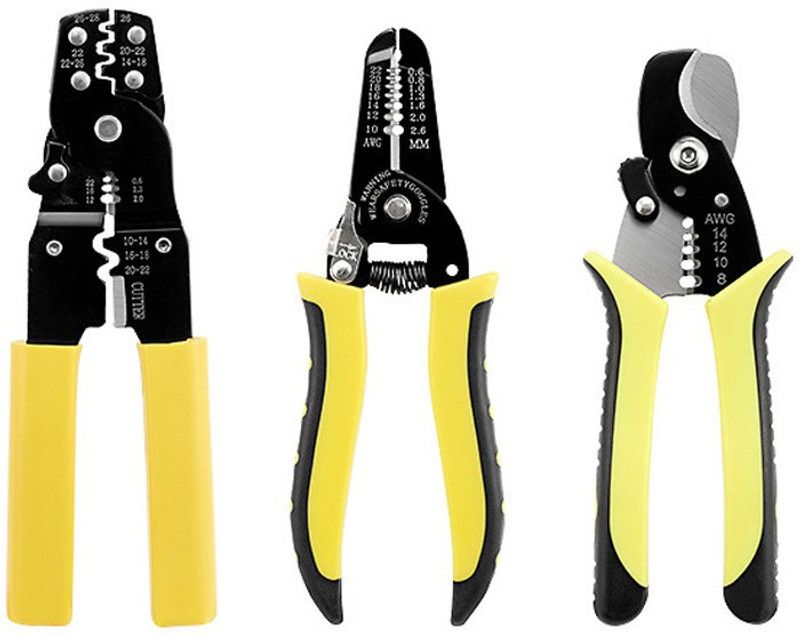 mkyuptodate Electrical Pliers Cable Cutting Pliers Wire Cutter Peeling Pliers Hand Tool Wire Stripper Wire Cutter