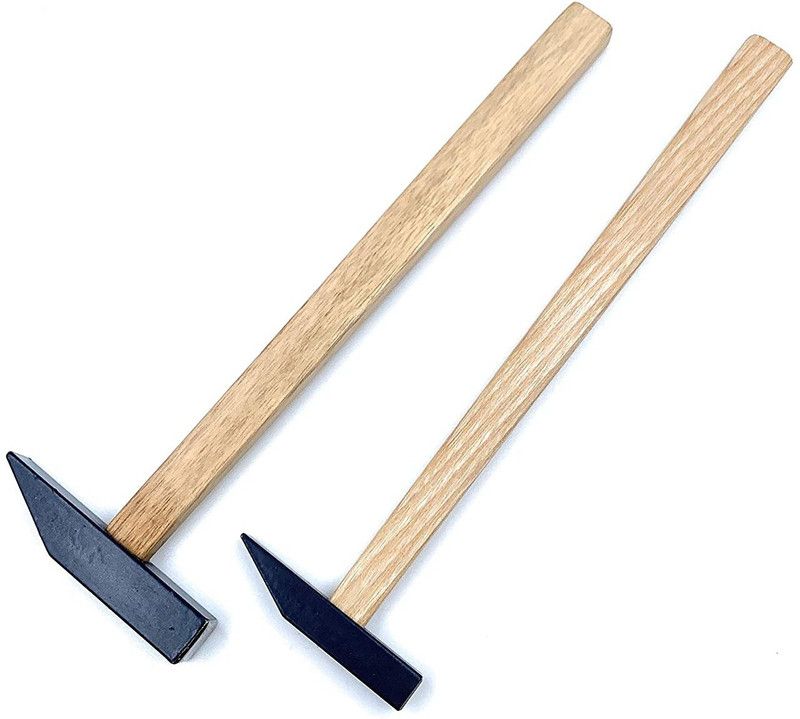 Ceznek Riveting Hammer Pack of 2 Sizes (3/8" & 1/2” Square) for Jewellery Making, Watchmaking, Beading, Carpentry, Leather Crafting, Metal Workshop, Model Making, Goldsmith, Silversmith, Hobby Craft DIY Speciality Hammer  (0.1 kg)
