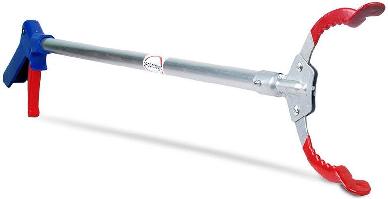 Pepper Agro trash picker garbage pick up tool grabber long reach hand arm stick "swachh bharat" gardening tool 3 feet(92cm) length Magnetic Pickup Tool  (NA)
