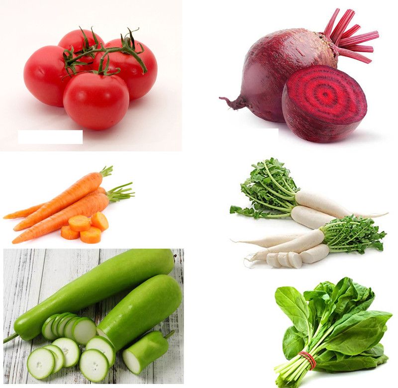 GRAH PRAVESH Tomato, Beetroot, Carrot, Bottle Guard, Spinach, Radish Seed  (1000 per packet)
