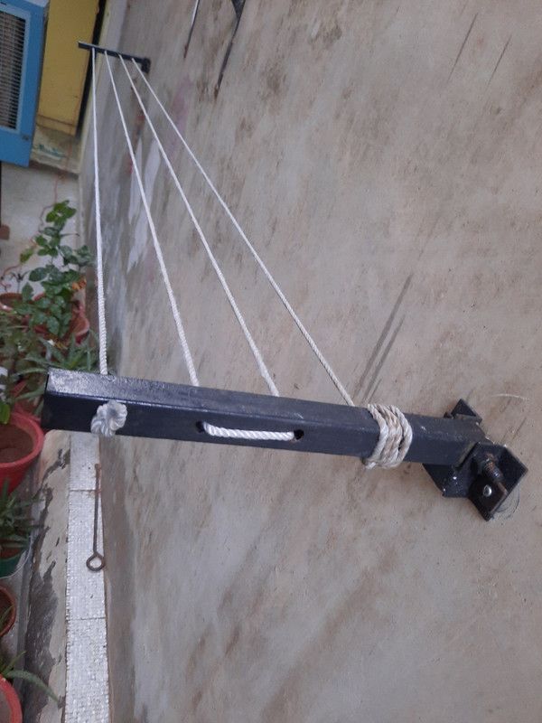 zankarwala Steel Wall Cloth Dryer Stand foldeble wet wall Cloth Dryer Stand  (4 Tier)
