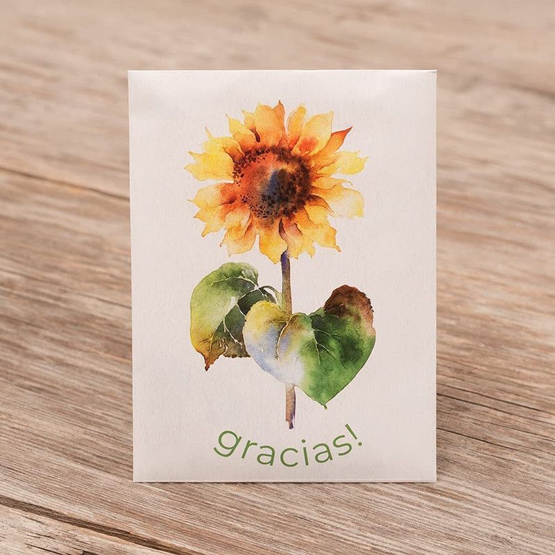 VibeX ® XLR-40 Sunflower Seed Packets Beautiful Gift Thank You Seed  (200 per packet)