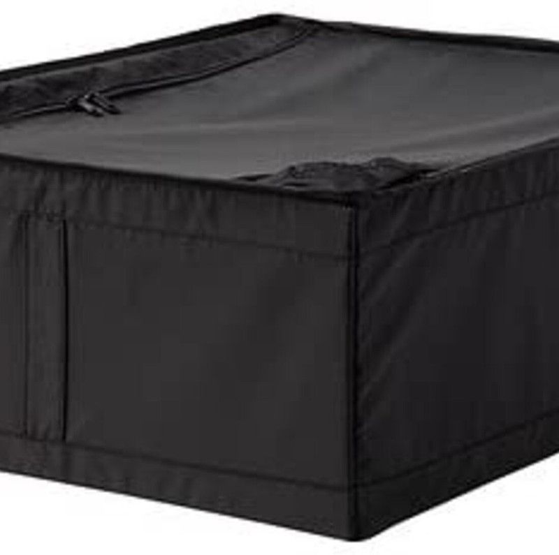 IKEA 60290365 Storage Box  (Black)