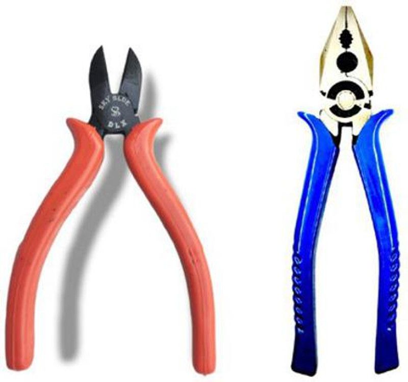 Sky Blue Enterprises SBE_PLIER_COMBOS_COMBO_867 Lineman Plier  (Length : 7.8 inch)