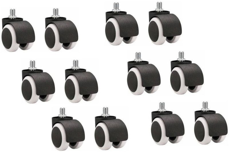 hinglaj HIN_FurnitureCaster_MD12_009 Appliance Furniture Caster  (Pack of12)