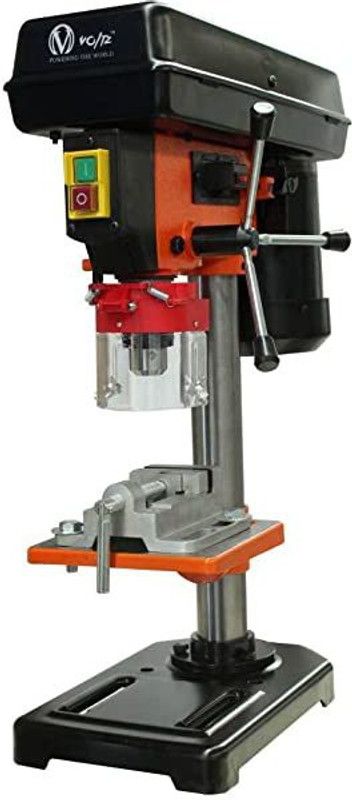 VOLTZ VZ-DP8A 8 Inch Bench Drill Machine S2 15 Min 500 W with 2.5" Vise & Laser Guide VZ-DP8A 8 Inch 5 Drill Machine 500 W with 2.5" Vise & Laser Guide Pistol Grip Drill  (13 mm Chuck Size)