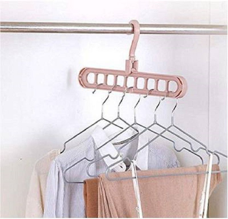 Plastic Hanger  (Pink)