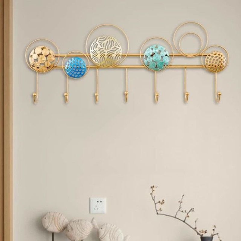 Indian Craft House | Wall hooks | Wall Hanging | Wall decor | Hooks |Wall Hooks | Hook 7  (Pack of 1)