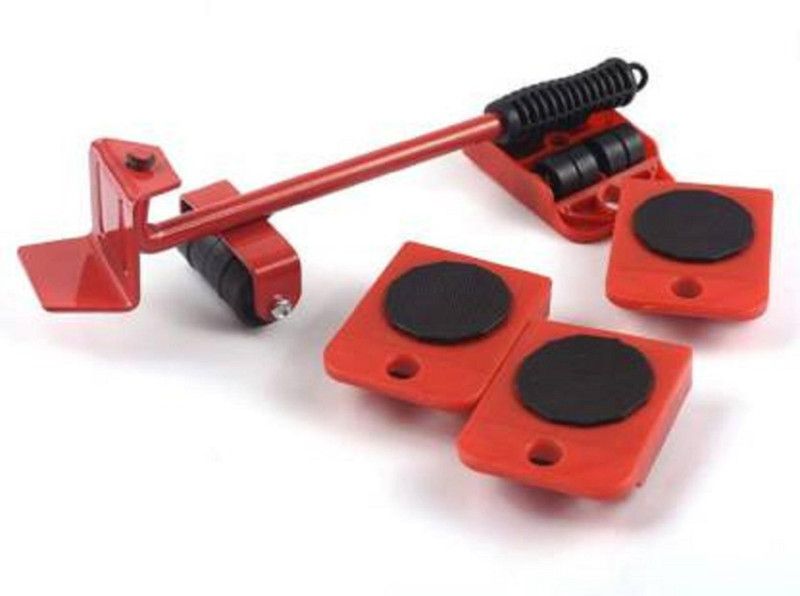 KHALIFA AND BADSHAH Lifting Wrench Transport Hand Tool 1 pcs Lifting Wrench Wheel Set for Furniture Moving Appliance Furniture Caster _____Furniture Moving Tools P-7 Appliance Furniture Caster  (Pack of1)