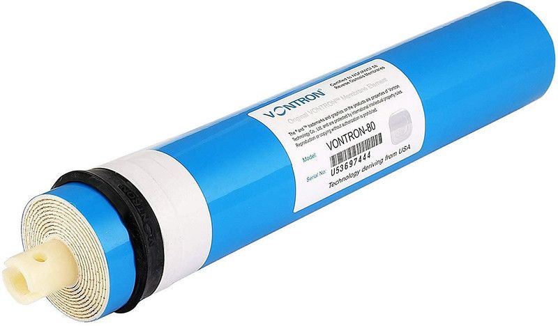RKE VONTRON High TDS and High Flow Original RO Membrane Solid Filter Cartridge  (5, Pack of 1)