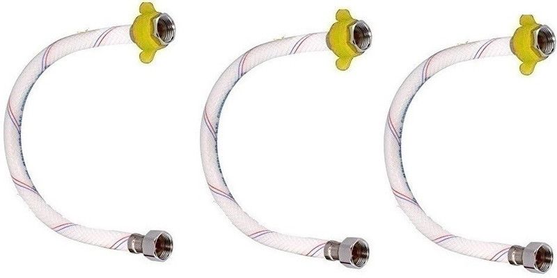 ACROME PREMIUM { PVC LOCKEY } HEAVY QUALITY CONNECTION PIPE 30 INCH (SET OF 3) Hose Pipe  (0.75 m)