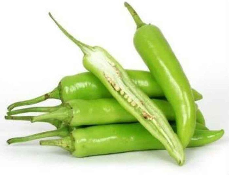 granthi Green Chilli(Hari Mirch) / हरी मिर्च Seed  (300 per packet)