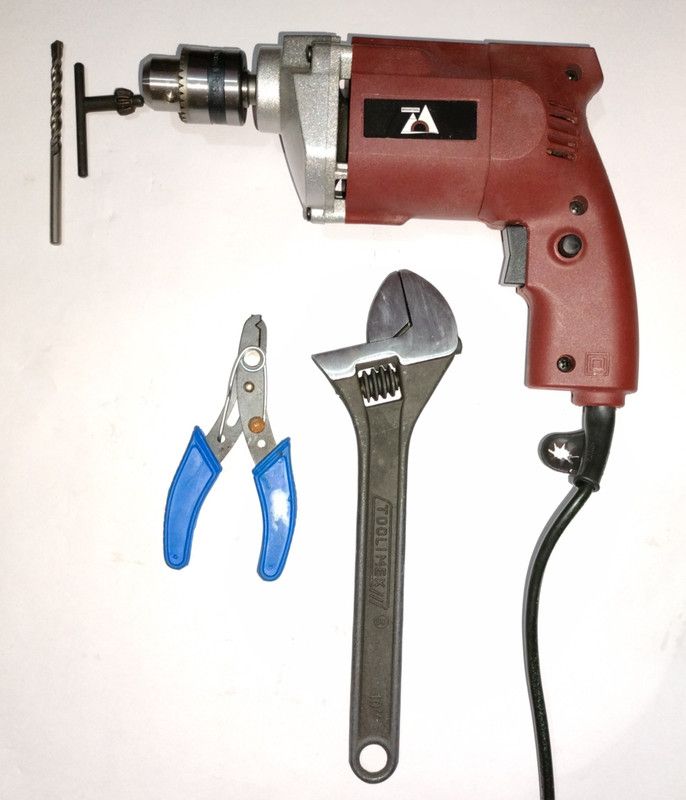 Flymoon 10mm Powerful Drill Machine with Wire Cutter , Hammer and Masonry bit Set 10mm Powerful Drill Machine with Wire Cutter , Hammer and Masonry bit Set Angle Drill  (12 mm Chuck Size)
