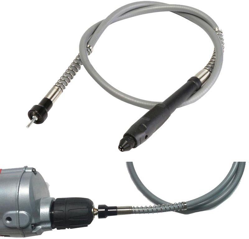 DIY Crafts Extension Cord Shaft Flexible Rotary Grinder Tool+Keyles Chuckh Flexible Rotary Grinder Tool