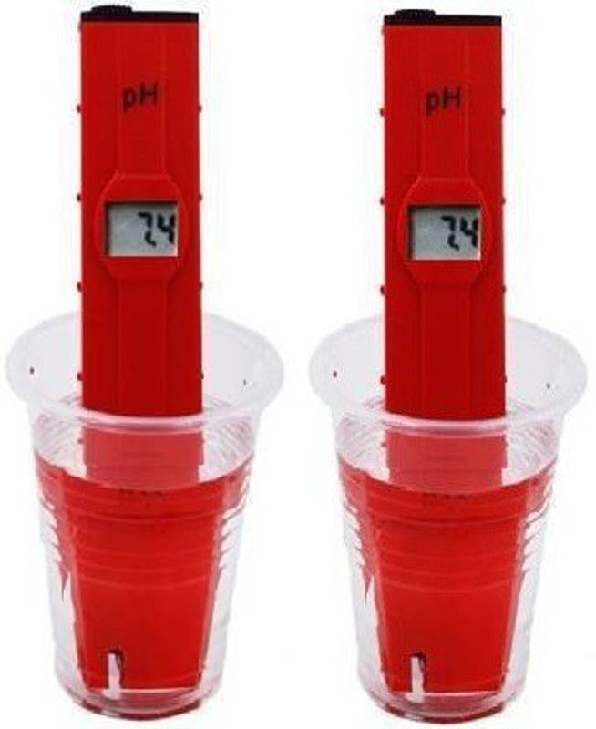 ACE-INNOVATIONS Portable Pocket Pen Type Digital Meter Hydroponic Water pH Meter Tester-Pack of 2 Digital Voltage Tester