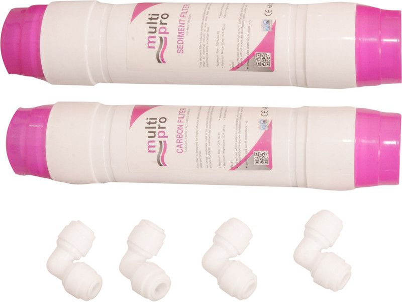 ss creation Multipro sediment filter,Carbon filter and 4 connector Solid Filter Cartridge  (0.005, Pack of 6)