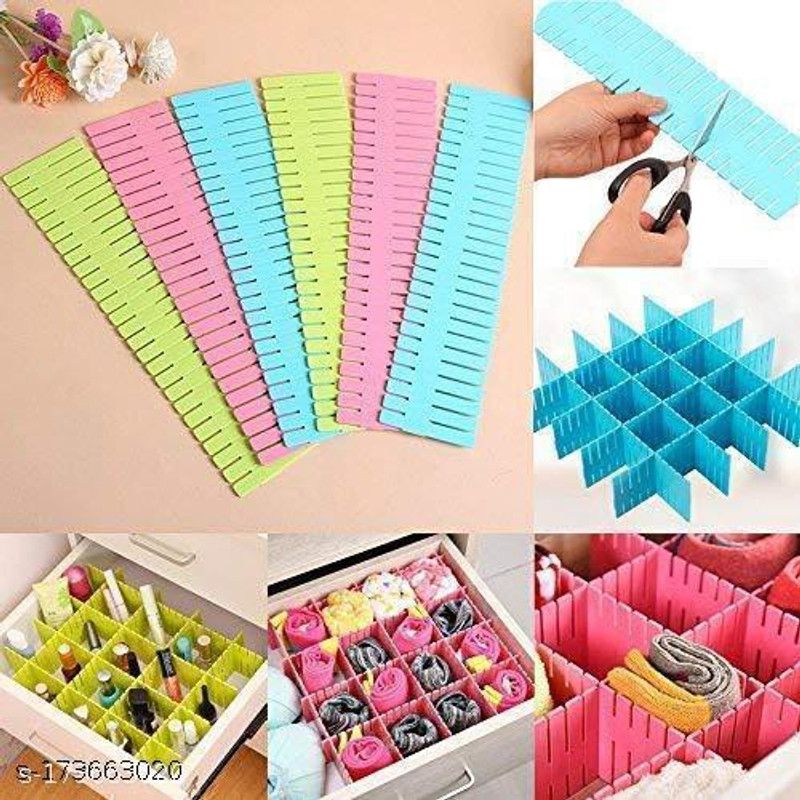HR PRODUCT HR HANDKERCHIF/SOCKS BOX-01 Drawer Divider  (Plastic)