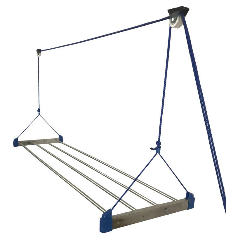 KEEPWELL Steel Ceiling Cloth Dryer Stand Cloth Drying Stand  (1 Tier)
