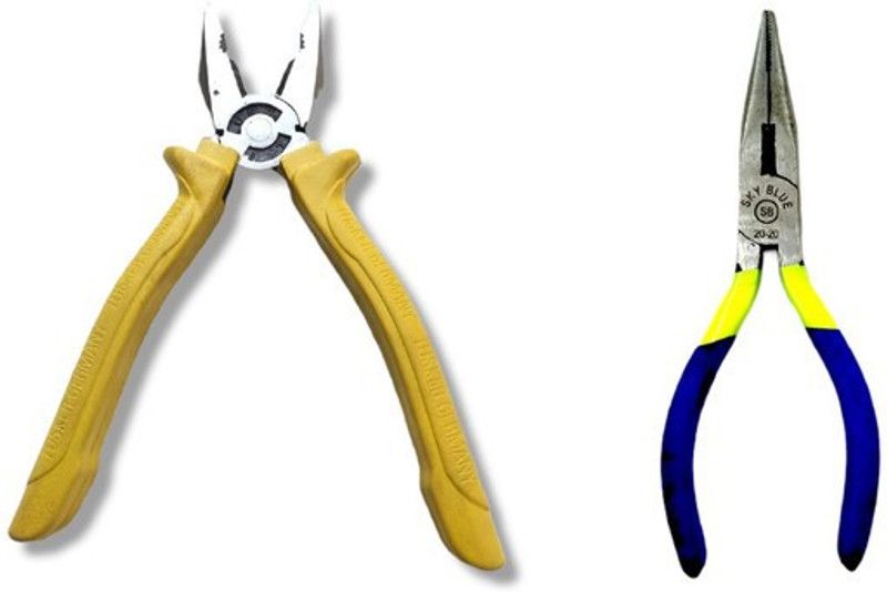 Sky Blue Enterprises SBE_PLIER_COMBO_MOD_01737 Lineman Plier  (Length : 7.8 inch)