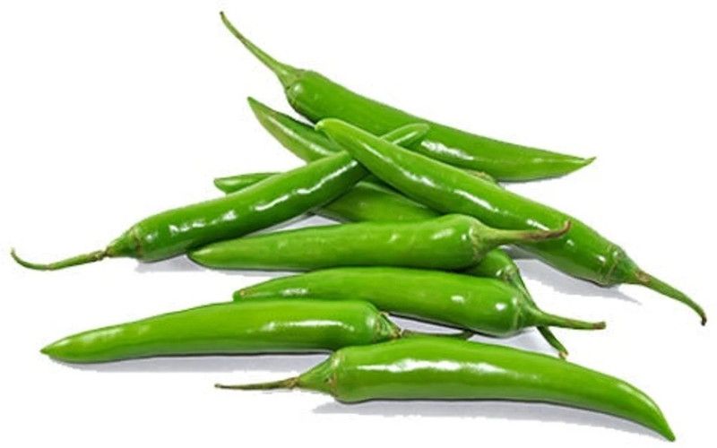 granthi Chilli - Green - Andhra Variety Seed  (500 per packet)