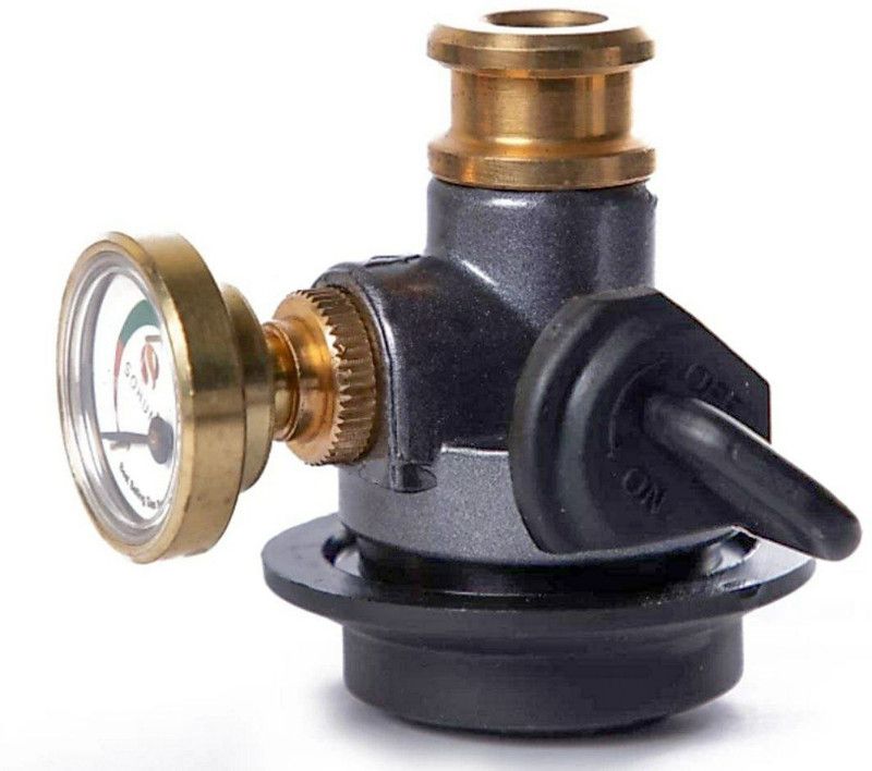 bansal's SOHUM Low Pressure Gas Safety Device, Gas Cylinder Regulator, AUTO-CUT Gas Detector