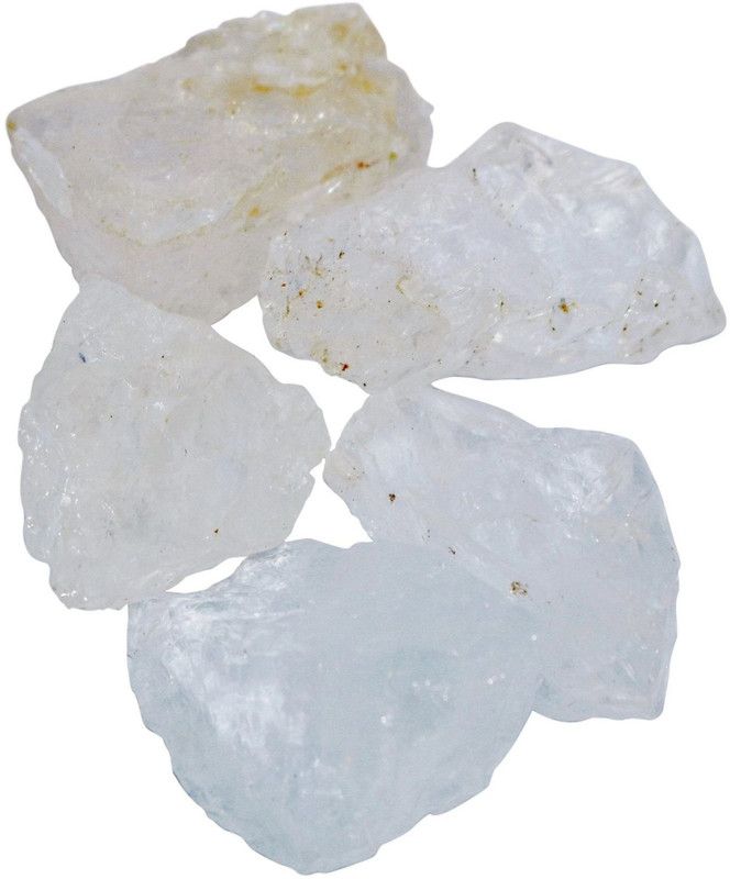 Shubhanjali Natural Rough Clear Quartz Raw Stone for Reiki Crystal Healing Clear Quartz Rough Raw Gemstones for Vastu Correction 250 Grams Regular Asymmetrical Crystal Stone  (Clear 250 g)