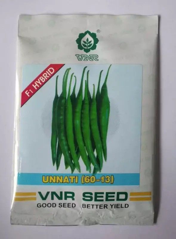 NV LIVE VNR Hybrid Chilli Seeds, Mircha Seed (2000 per packet) Seed  (20 per packet)