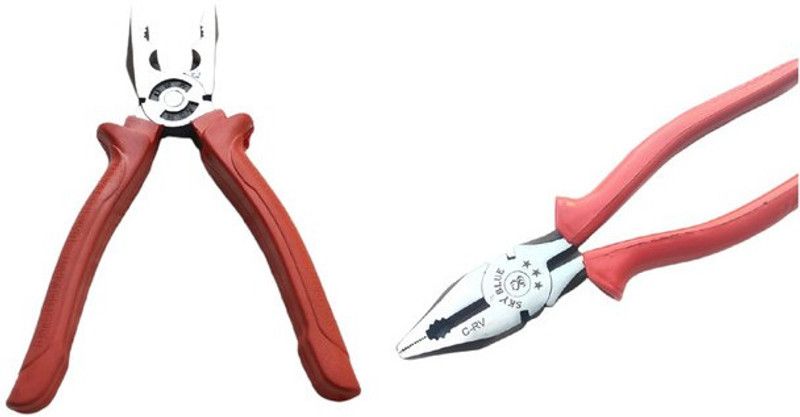 Ambrosh ATC_PLR_COMBO_01012 Lineman Plier  (Length : 7.8 inch)