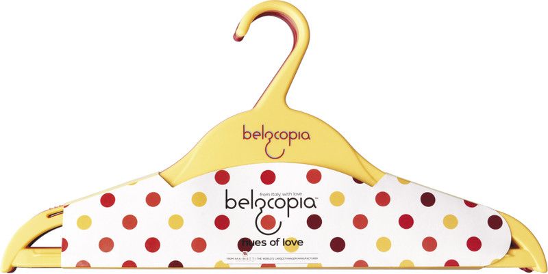 Belocopia Plastic Shirt Pack of 6 Hangers For Shirt  (Multicolor)