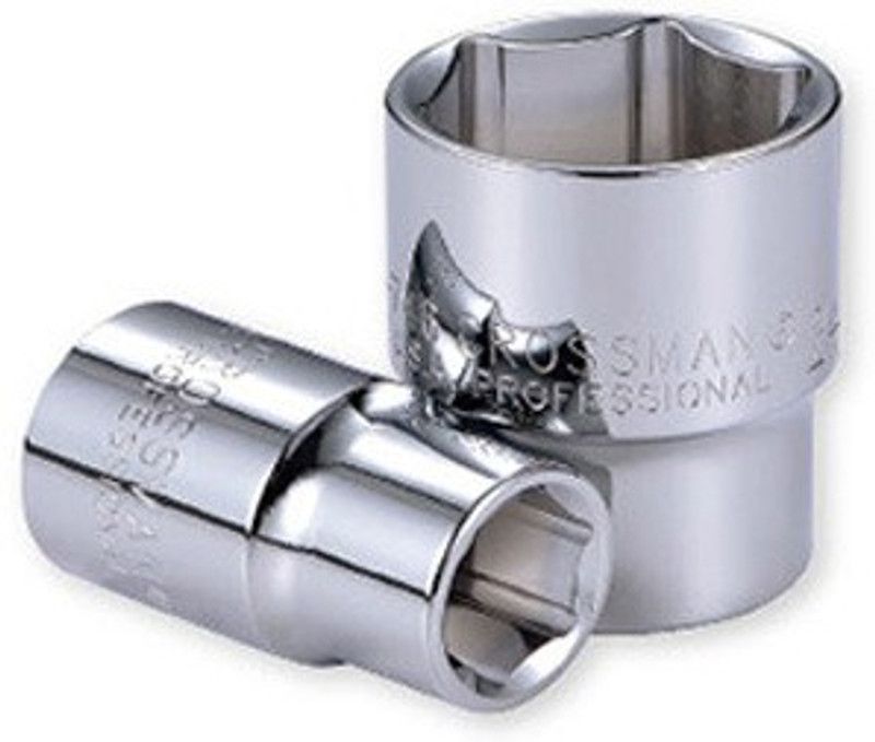Crossman 98-745 1/2" Drive Socket: Standard - 6 Pt (Metric) 23mm (Pack of 2Pcs.)| Socket Set  (Pack of 2)
