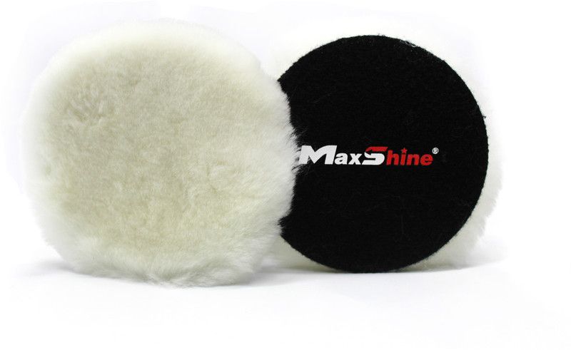 MaxShine 2063125 MaxShine Premium Wool Cutting Pad - 5 Inch/11.18 inches Vehicle Polisher  (5 inch)