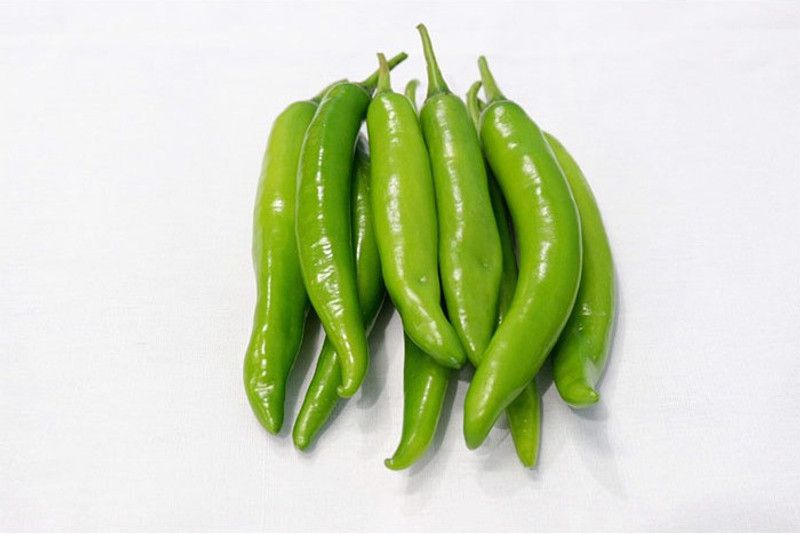 granthi Big Green Chili हरी मिर्च Seed  (2000 per packet)