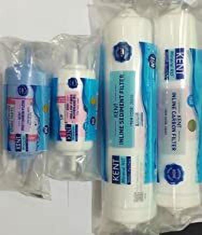 RKE Inline Sediment,Carbon,Post Carbon,UF Hollow Fiber Membrane, 4 Filters Set Solid Filter Cartridge  (5, Pack of 15)